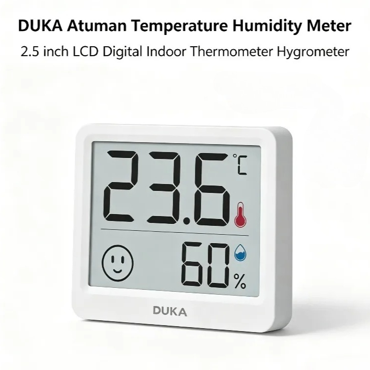 DUKA Atuman 2.5 inch LCD Elect - огляд і ціна Weather Station Indoor