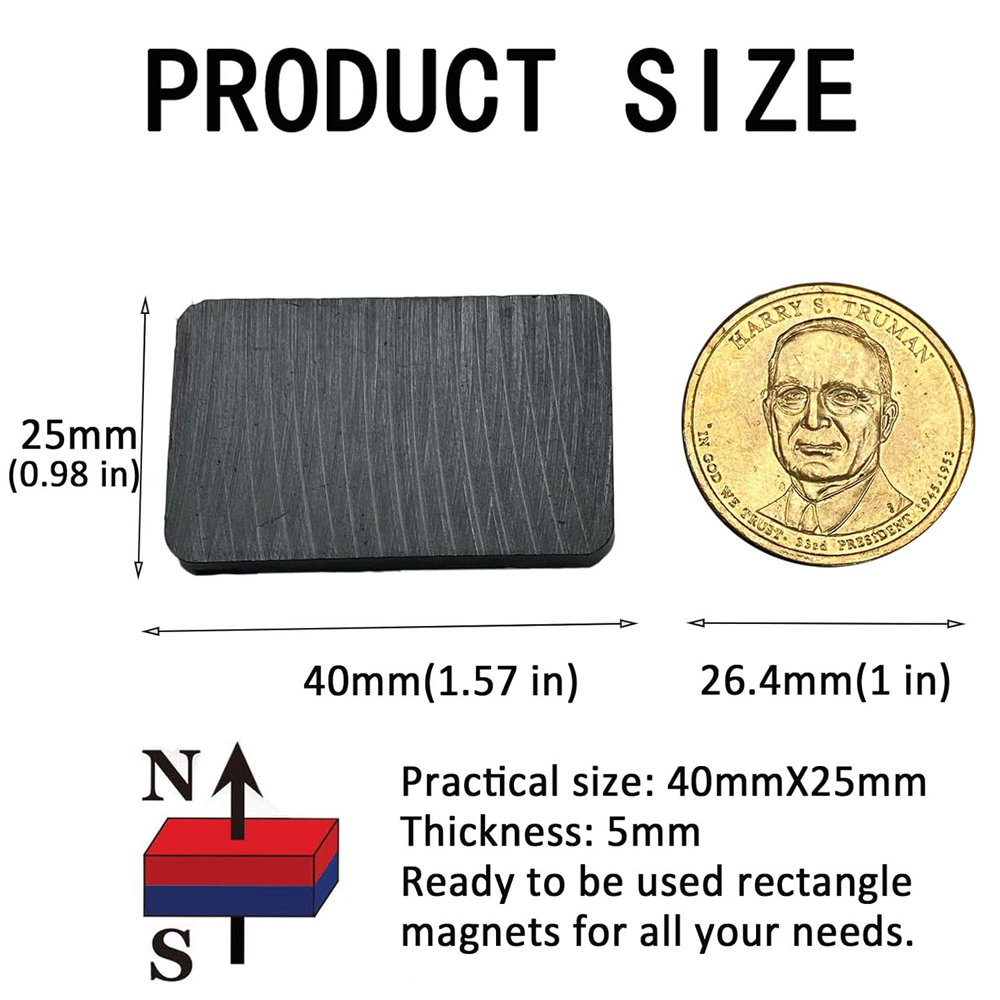 Ferrite Ceramic Blocks Magnets - огляд і ціна Hobby Is Science
