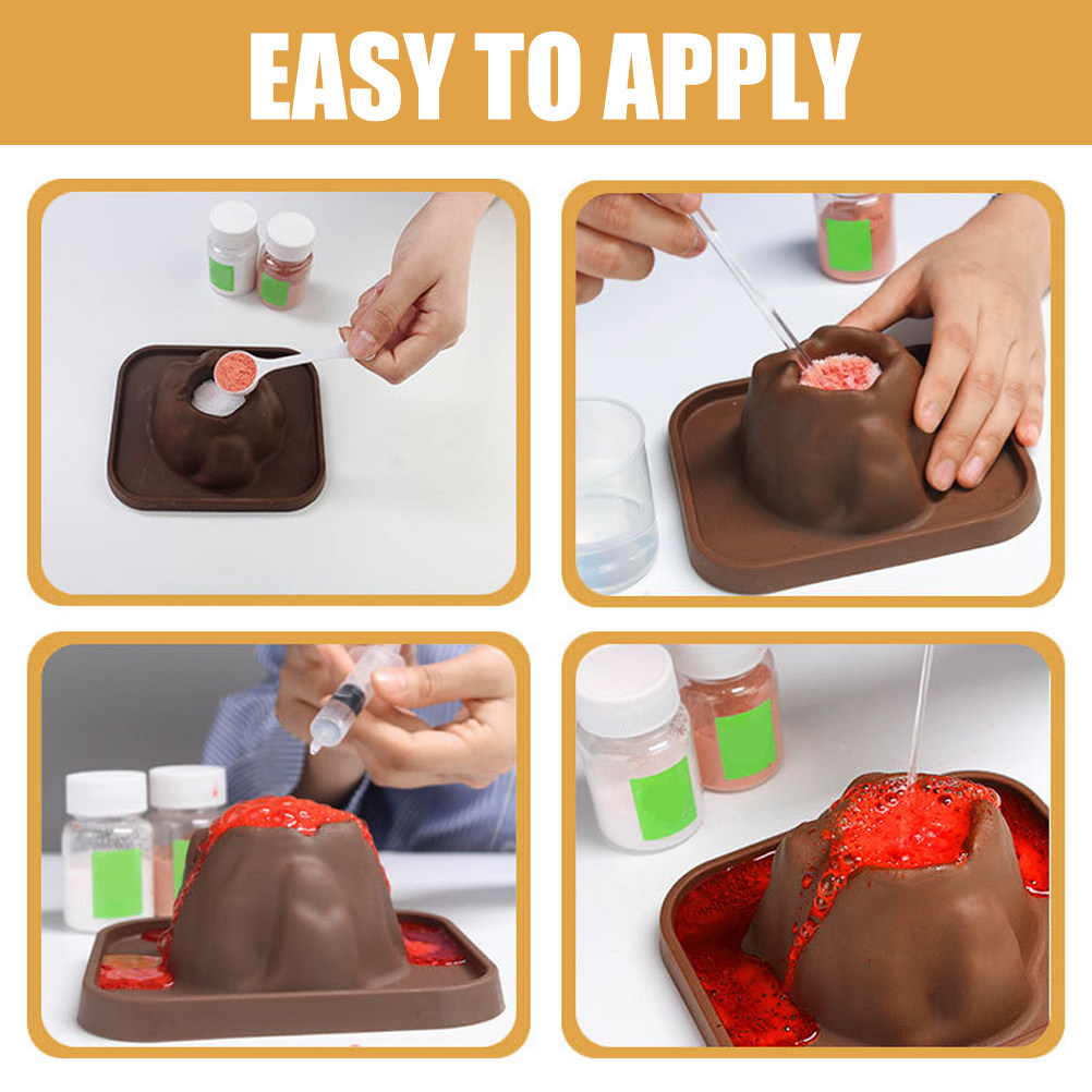 6Pcs Volcano Science Eruption  - огляд і ціна Volcano Kit Eruption