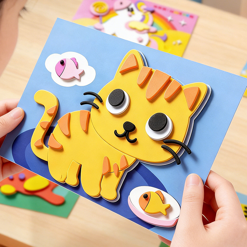 Children's 3D Stickers, 10 Ran - огляд і ціна Science Toys Diy