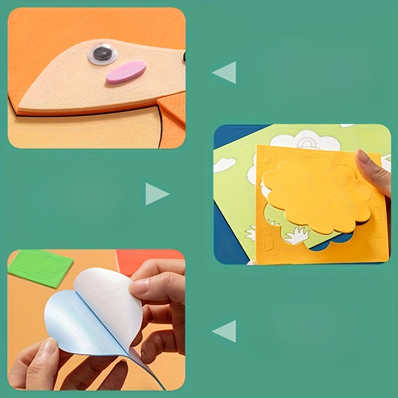 Children's 3D Stickers, 10 Ran - огляд і ціна Science Toys Diy
