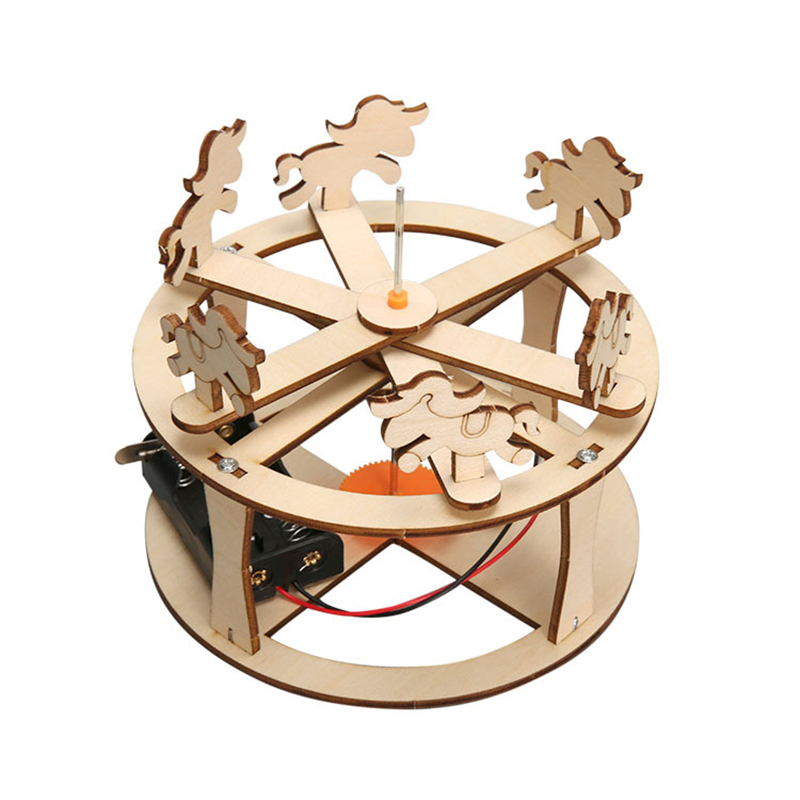 HUAHUABuild Your Own Carousel  - огляд і ціна Science Toys Diy