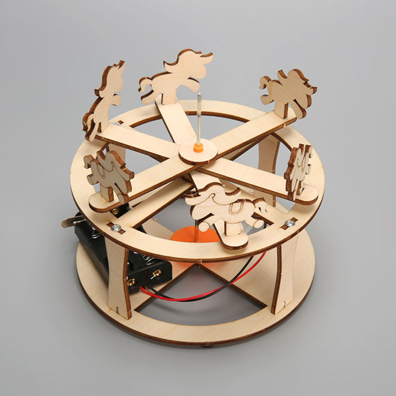 HUAHUABuild Your Own Carousel  - огляд і ціна Science Toys Diy