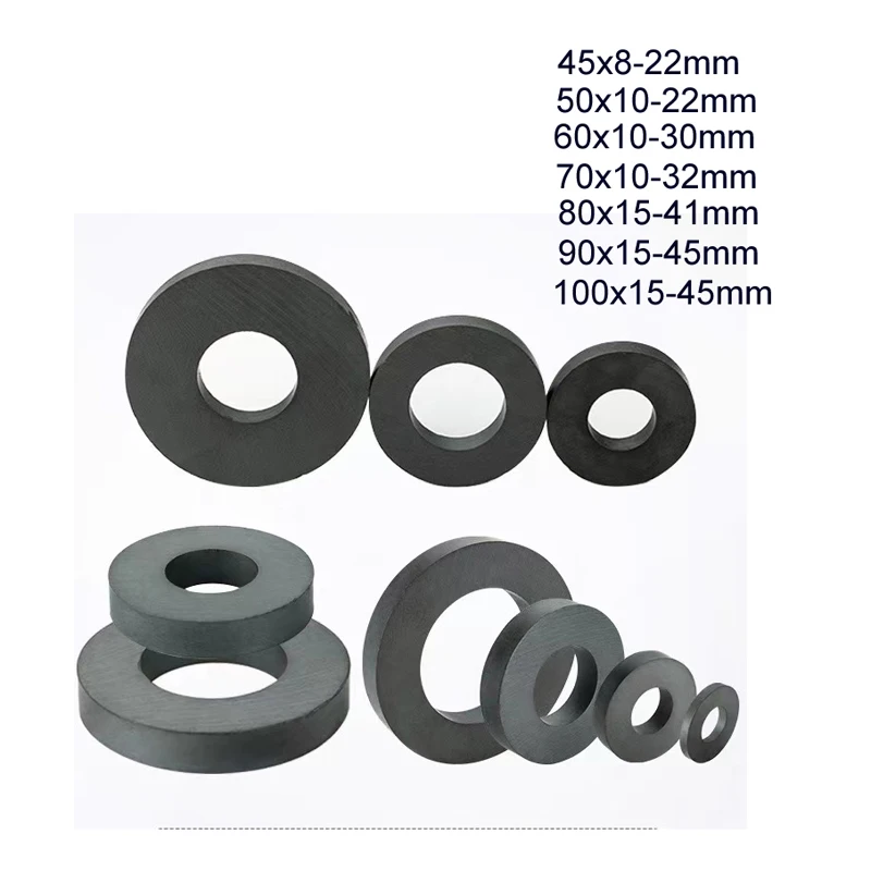 D45-100mm Ferrite Ring Magnet  - огляд і ціна Hobby Is Science