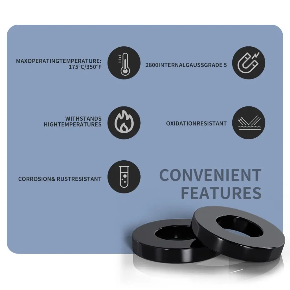 D45-100mm Ferrite Ring Magnet  - огляд і ціна Hobby Is Science