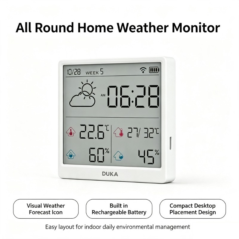 DUKA TH3 Wifi Smart Temperatur - огляд і ціна Weather Station Indoor