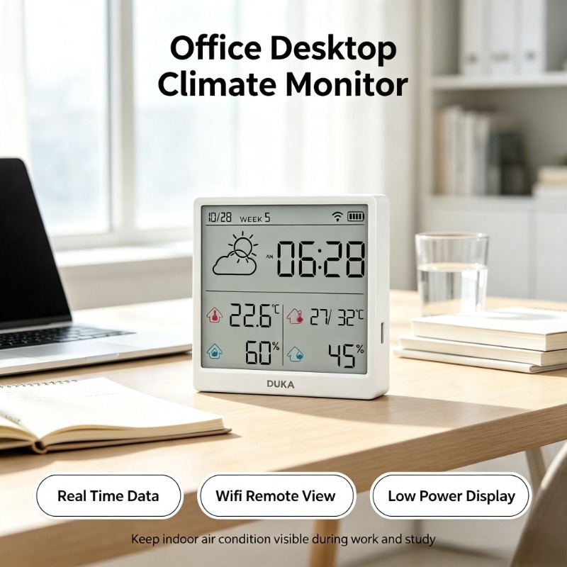 DUKA TH3 Wifi Smart Temperatur - огляд і ціна Weather Station Indoor