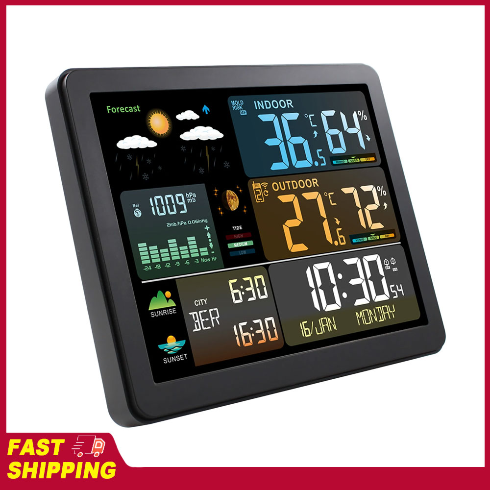 Multifunctional Large Color Sc - огляд і ціна Weather Station Indoor