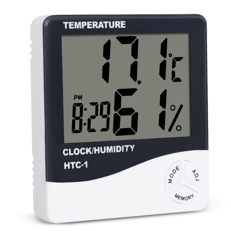 HTC-1 Indoor Room LCD Digital  - огляд і ціна Weather Station Indoor