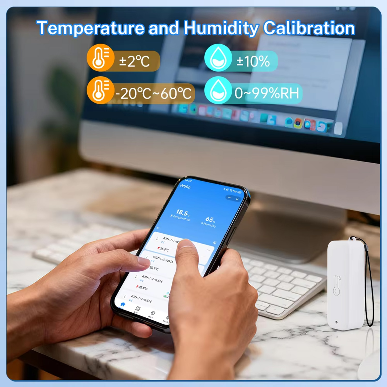 Tuya WiFi+RF433 Weather Statio - огляд і ціна Weather Station Indoor