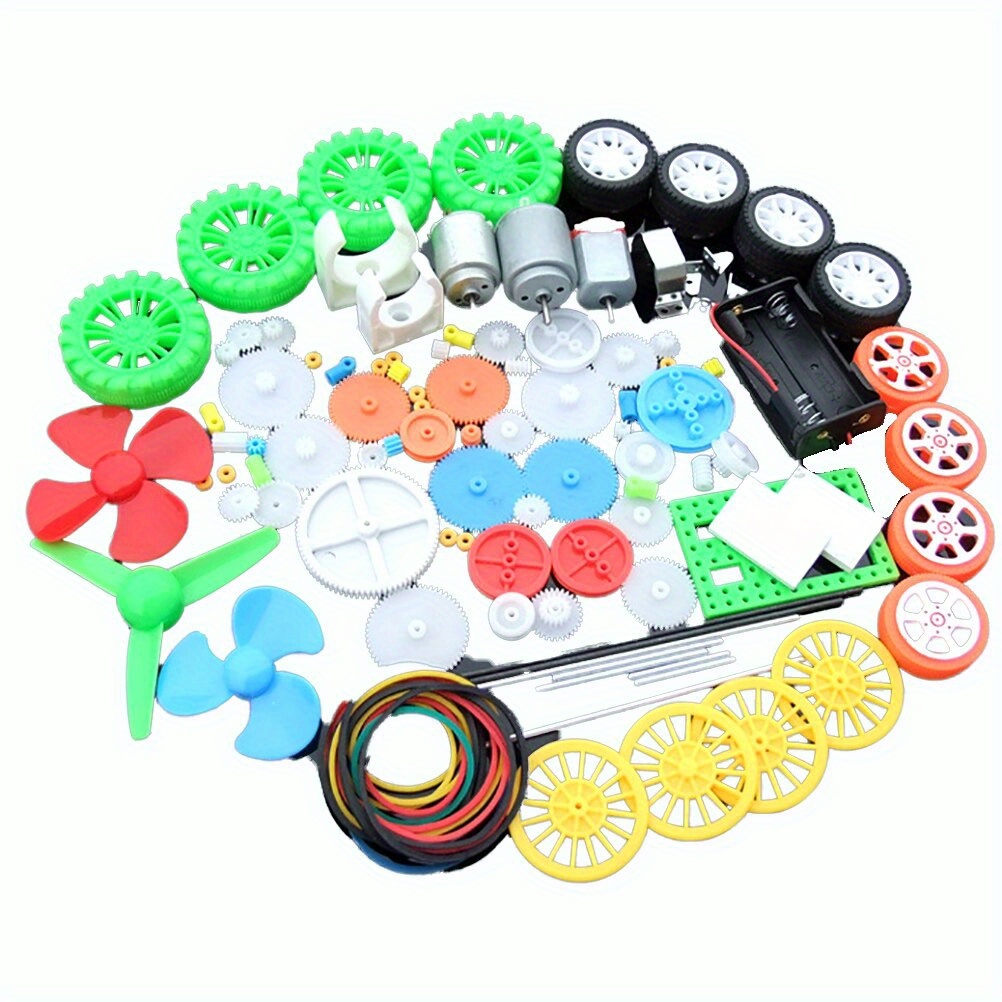 112pcs DC Motor Kit Electric M - огляд і ціна Science Toys Diy