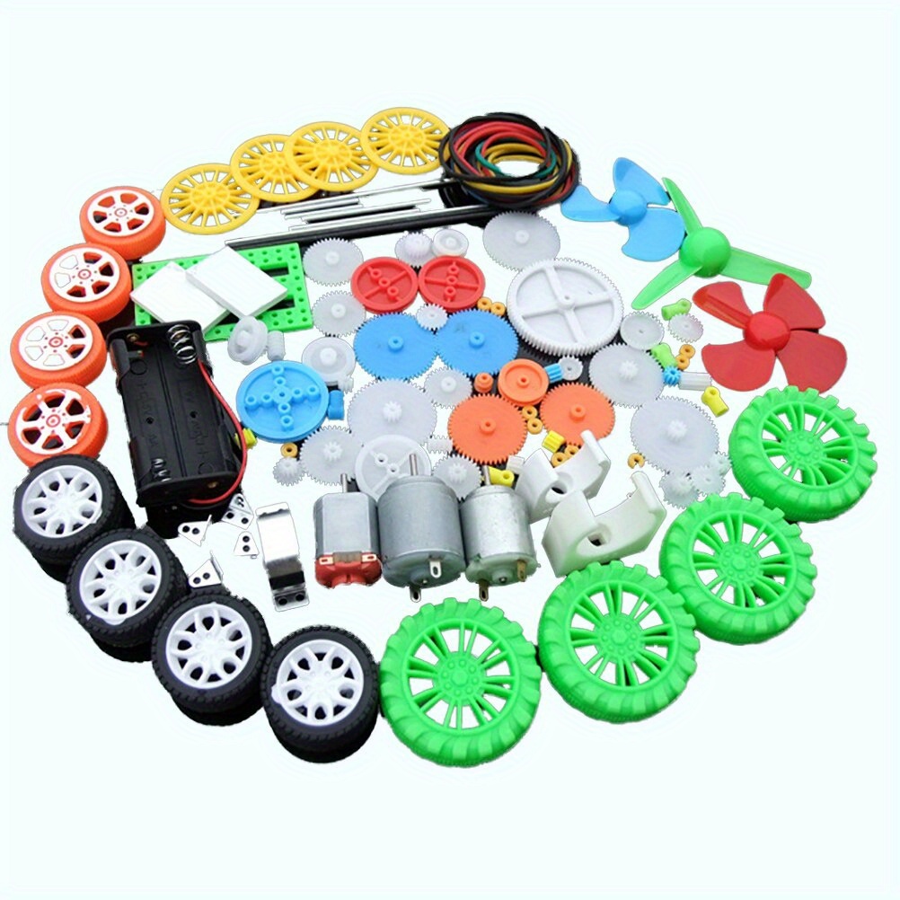 112pcs DC Motor Kit Electric M - огляд і ціна Science Toys Diy